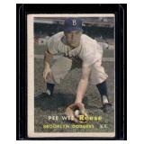 1957 Topps Pee Wee Reese #30 Vintage Baseball Card