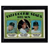 Carlton Fisk RC 1972 Topps #79 Red Sox Rookie Stars Vintage Baseball Card