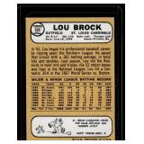 Lou Brock 1968 Topps #520 Vintage Baseball Card