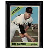 Jim Palmer RC 1966 Topps # 126 Rookie Vintage Baseball Card
