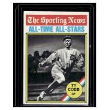 Ty Cobb 1976 Topps All-Time All-Stars #346 Vintage Baseball Card