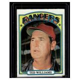 Ted Williams 1972 Topps #510 Vintage Baseball Card