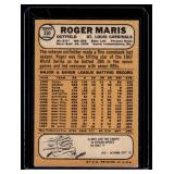 Roger Maris 1968 Topps #330 Vintage Baseball Card
