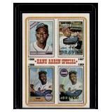 Hank Aaron Special 1974 Topps #5 Vintage Baseball Card