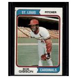 Bob Gibson 1974 Topps #350 Vintage Baseball Card