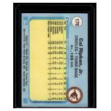 Cal Ripken Jr. RC 1982 Fleer #176 Rookie Vintage Baseball Card