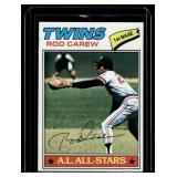 Rod Carew 1977 Topps #120 Vintage Baseball Card