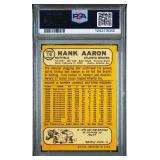 Hank Aaron PSA 2 1968 Topps #110 Vintage Baseball Card