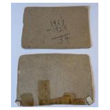 Yogi Berra and Don Drysdale 1961 and 1963 Post (Low Grade) Vintage Baseball 2 Card Lot