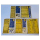 1970 Topps 5 Card Star Lot - Wilhelm, Allen, McCovey, Niekro, RBI Leaders - Vintage Baseball Cards