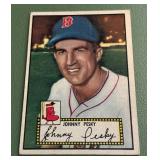 1952 Topps Johnny Pesky #15 Vintage Baseball Card