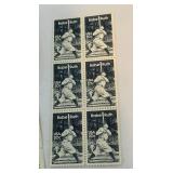 Babe Ruth 20 Cent Stamps - Large Lot