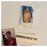 1984, 1985, and 1968 All-Star Game Program Insert Baseball Card Sets