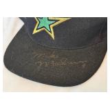 Mike Modano Signed Dallas Stars Snapback Hockey Hat - New