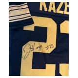 Damonte Kazee Signed Custom Pittsburgh Steelers Jersey Size XL