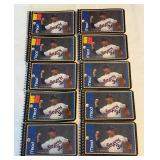 (10) Nolan Ryan Mini Notebooks