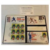 Nolan Ryan "Farewell Tour To Baseball" Collection of 1st Day Covers and Stamps