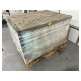 MSI Pallet of- Metallic Blanche 24 in. x 48 in. Matte Porcelain Stone Look Floor and Wall Tile (16 sq. ft. /Case) (Total of 640 sq. ft.) Retail Value of $2,873