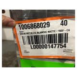 MSI Pallet of- Metallic Blanche 24 in. x 48 in. Matte Porcelain Stone Look Floor and Wall Tile (16 sq. ft. /Case) (Total of 640 sq. ft.) Retail Value of $2,873