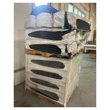 TAMKO Lot of 21+ Bundles of- CoolRidge 14 in. x 4 ft. Black Polypropylene Sectional Ridge Vent with Internal Filter- Retail Value of $2,793+