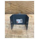 Simpson Strong-Tie 10.31 in. H X 3.56 in. W 12 Ga. Steel Elevated Post Base