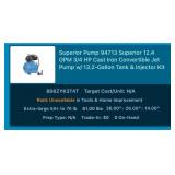 Superior Pump 3/4 HP Pump