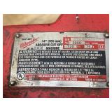 Milwaukee 14  Abrasive Cut-Off Machine