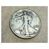 1943 Walking Liberty Half Dollar