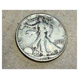 1943 Walking Liberty Half Dollar