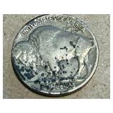 1948 Washington Quarter, 2 Silver Roosevelt Dimes & 1936 Buffalo Nickle