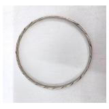 Taxco Sterling Silver Bangle Bracelet- 8"