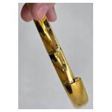 12K GF Bangle Bracelet- 6.75", 15.81 grams