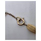 12K Necklace & Bracelet Pair- 7.79 grams