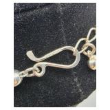 Sterling Silver & Amethyst Necklace- 184.45 Carats, 36.91 grams