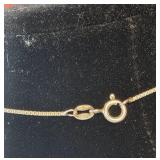 Sterling Silver & Opal Cross Necklace