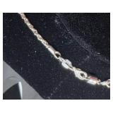 Sterling Silver Chain Link Necklace- 6.27 grams