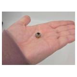 Pandora Sterling Silver & 14K Gold Letter 