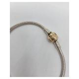 Pandora Moments 14K Gold & Sterling Silver Snake Chain Bracelet