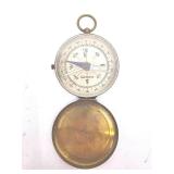 Vintage German Brass Pocket Compass