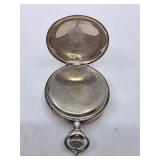 Antique Elgin Sterling Silver Pocket Watch