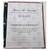 2010-2021 America the Beautiful Quarter Dollar Collector