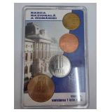 2005 Romanian National Bank Uncirculated Mint Coin Set