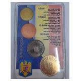 2005 Romanian National Bank Uncirculated Mint Coin Set