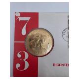 1973 American Revolution Bicentennial First Day Cover