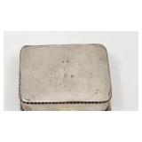 Antique Silver Trinket Box - 140.58g