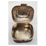 Very Cool Antique Silver Trinket Box - 78.86g