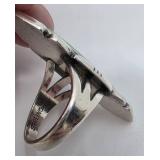 Sterling Silver & Turquoise Native American Ring- Size 6.5