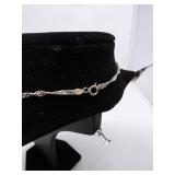 Sterling Silver & Diamond Cross Necklace