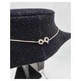 Sterling Silver & Gold-Toned Cross Christian Necklace