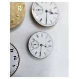 6 Antique/Vintage Pocket Watch Movements